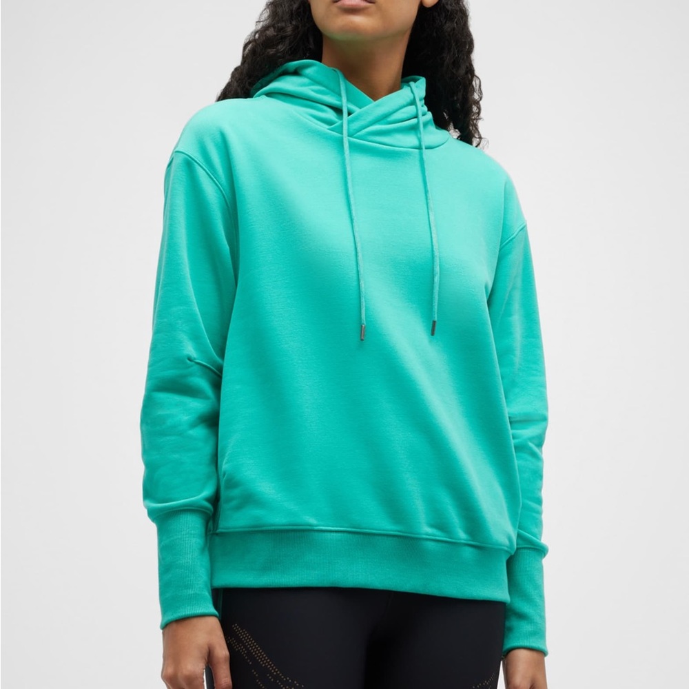 NWT FP Movement by Free People Double Overtime Green Hoodie Sweatshirt